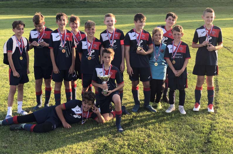 Plalite Sponsors Local Under 13s Football Team